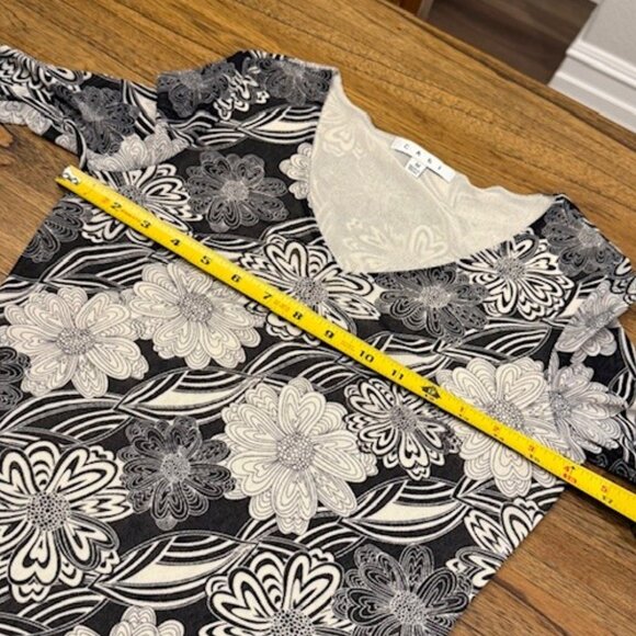 CAbi Bali Free Spirit Floral Mesh Tunic - Picture 7 of 12